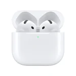 تصویر ایرپادز نسل ۴ اپل داخل کیس شارژ وایرلس با پورت USB-C – گزینهای مناسب برای خرید ایرپادز ۴