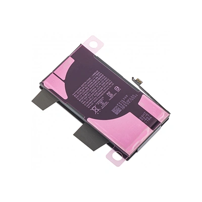 پشت باتری آیفون 12 پرو با چسب بنفش فابریک و آماده نصب نمای پشتی باتری iPhone 12 Pro با نوار چسب بنفش – مناسب جایگذاری در قاب گوشی اپل
