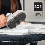 استفاده از اتو بخار Porodo برای صاف کردن چینوچروک لباسها با بخار قوی