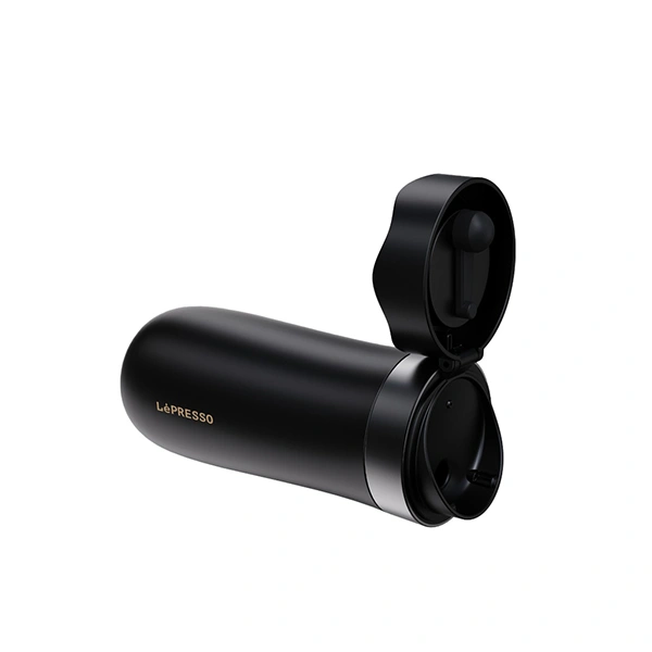 ماگ و فرنچ پرس LePRESSO Insulated با درب باز ماگ و فرنچ پرس LePRESSO Insulated  – مشکی - تصویر 4