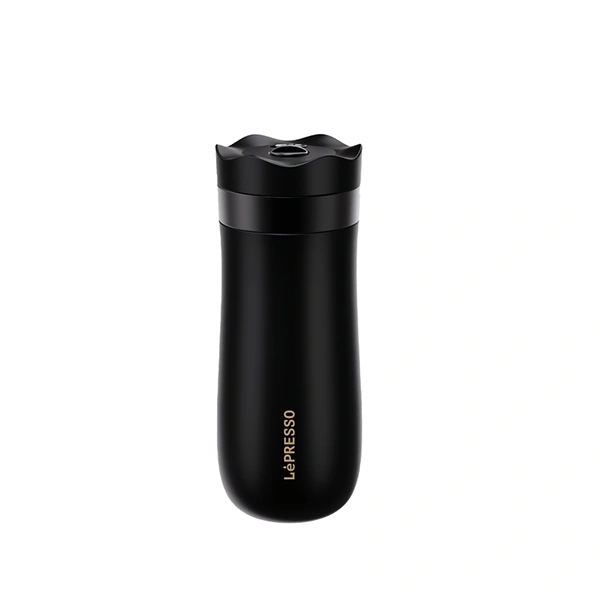 ماگ و فرنچ پرس LePRESSO Insulated مشکی با بدنه عایق حرارتی