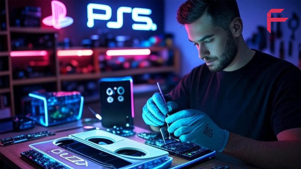 تعمیر مشکل داغ شدن پلی‌استیشن 5 و سرویس فن – تعمیرکار حرفه‌ای PS5 در تهران