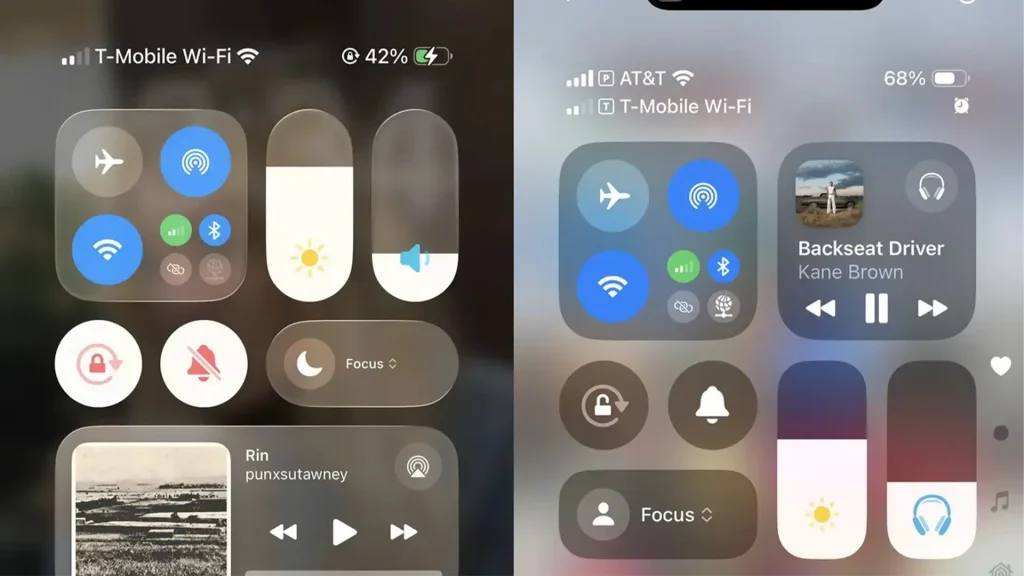 تغییرات Control Center در iOS 26 شامل ویجتهای تازه و تنظیمات سریع | Fix.Land تهران