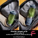 بلندر نینجا درون کیف و کولهپشتی؛ مناسب سفر و حمل آسان