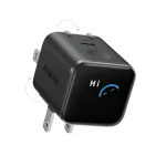 شارژر دیواری Anker A121D 45W مجهز به نمایشگر هوشمند، فناوری ActiveShield و دوشاخه تاشو