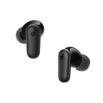 نمای نزدیک ایربادهای هندزفری بلوتوثی Anker Soundcore R50i NC A3959 با طراحی ارگونومیک و سری سیلیکونی