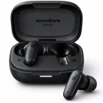 نمای نزدیک از ایربادها و کیس شارژ هندزفری بلوتوثی انکر Soundcore R50i NC A3959