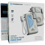 پاور بانک ۲۰۰۰۰ میلی‌آمپر ساعت Powerology PPBMH104BK به همراه بسته‌بندی